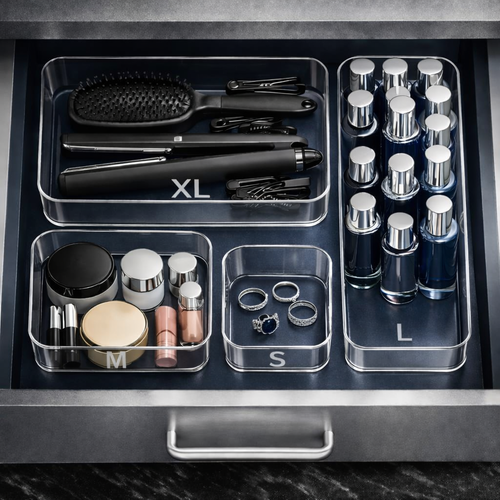 HADI Storage Boxes – Clear Edition (4pcs)